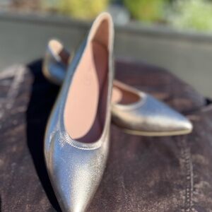 Near Perfect Ballet Inspired Kitten Wedges